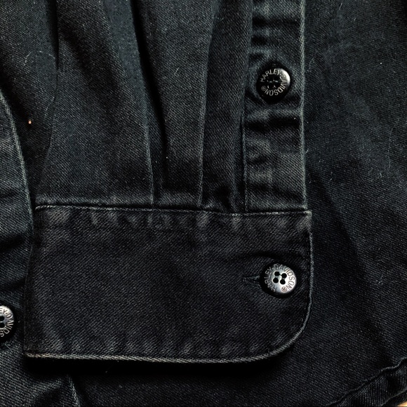 Authentic Harley Davidson Button Down Shirt Size S - Picture 7 of 10